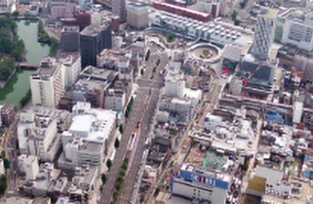 施工前のFUKUMACHI BLOCK